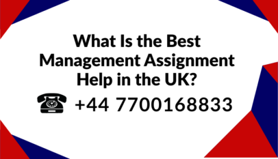What Is the Best Management Assignment Help in the UK?